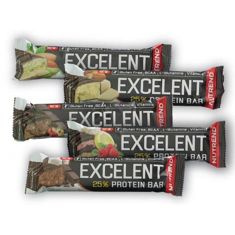 Excelent 25% Protein Bar 85g gluten free - arašídové máslo