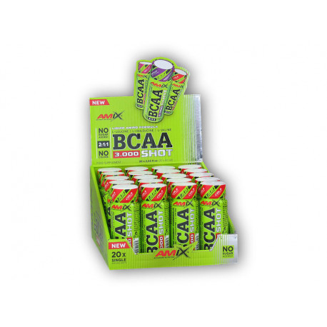 MIX BCAA 3000 2:1:1 lövés 20x60ml - erdei gyümölcsök