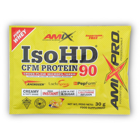 IsoHD 90 CFM Protein 30g tasak - dupla fehér csokoládé