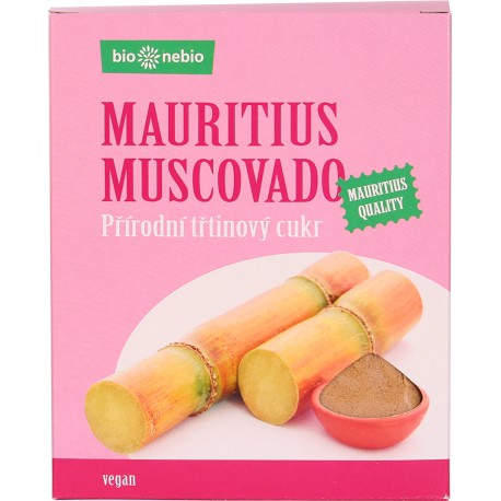 Természetes nádcukor MUSCOVADO 400g