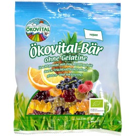 Zselé MEDVEDÍKOVIA vegán ÖKOVITAL 100 g