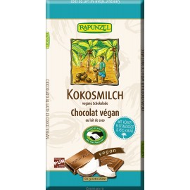 Vegán csokoládé KÓKUSZTEJ RAPUNZEL 80g