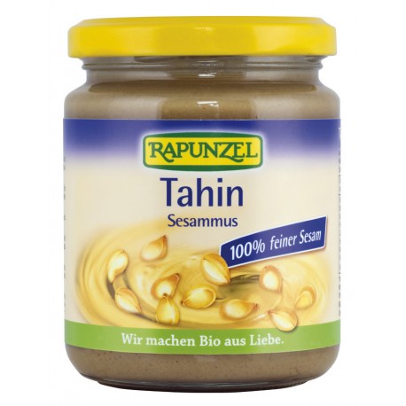 TAHINI 100% szezámpaszta só nélkül 250g RAPUNZEL