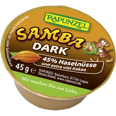 Mini SAMBA DARK: csokis-diós 45g RAPUNZEL