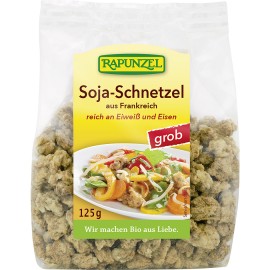 Bio szójadarabok, 125 g Rapunzel