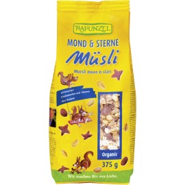 Bio müzli hold és csillagok RAPUNZEL 375g