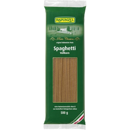 Teljes kiőrlésű spagetti RAPUNZEL 500g