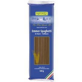 Bio emmer teljes kiőrlésű spagetti 500g RAPUNZEL