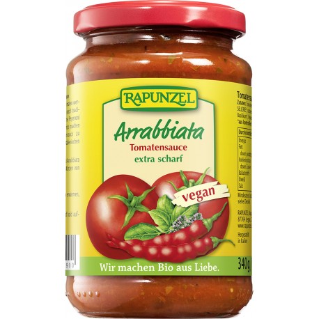 Arrabbiata tésztaszósz RAPUNZEL 340g