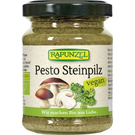 Bio gombás pesto vegán 120g Rapunzel