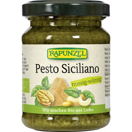 Bio szicíliai pesto 120g Rapunzel