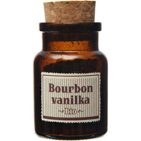 Bourbon vanília őrölt 15 g-os üvegben