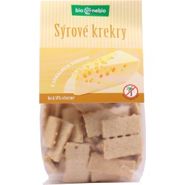 Bio sajtkekszek bio * nem bio 130 g **ÚJ