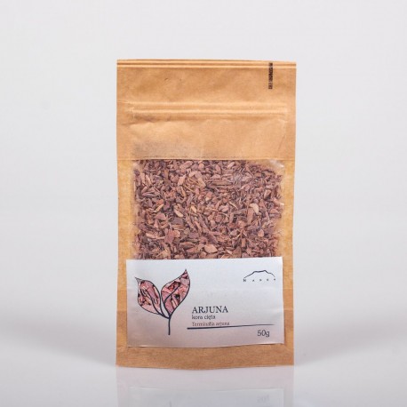 Arjuna kéreg - Terminalia arjuna - 50 g apróra vágva