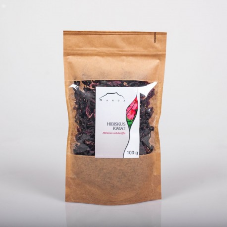 Hibiszkusz virág - Hibiscus sabdariffa - 100g összesen