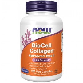 BioCell Collagen® Hydrolyzed Type II – NOW Foods, 120 cps