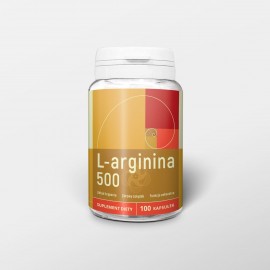 L-arginin 100 kapszula x 500 mg