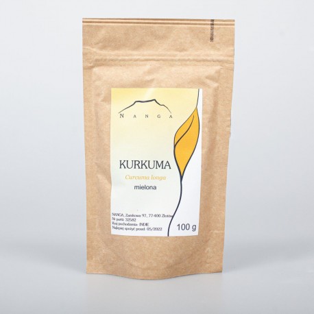 Kurkuma rizóma - Curcuma longa - 100 g őrölt