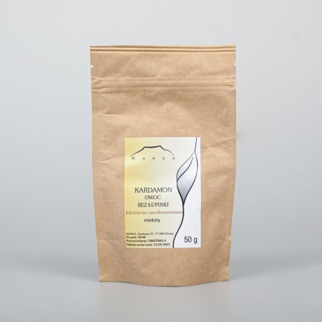 Kardamom gyümölcs héj nélkül - Elettaria cardamomum - 50g őrölt