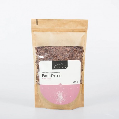 Pau d&#39;Arco Lapacho kéreg - Tabebuia impeginosa - 250 g apróra vágva