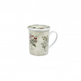 Botanica Porcelán bögre infúzióval 250 ml