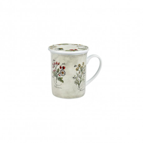 Botanica Porcelán bögre infúzióval 250 ml