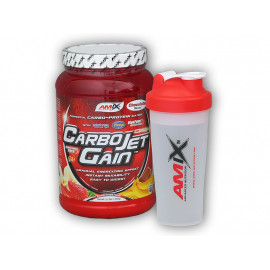 CarboJet Gain 1000g + shaker - banán