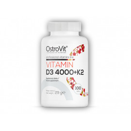 D3-vitamin 4000 NE + K2 100 tabletta