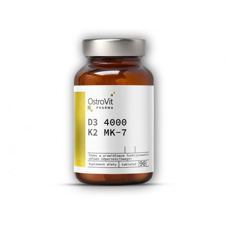 Pharma D3-vitamin 4000 NE + K2 MK-7 90 tabletta