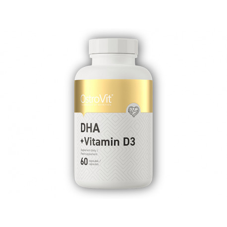 DHA + D3-vitamin 60 kapszula