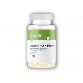 Betaine HCL + pepszin 100 kapszula