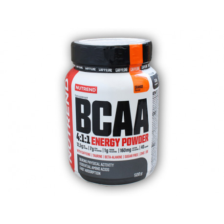 BCAA 4:1:1 energiapor 500g - narancssárga