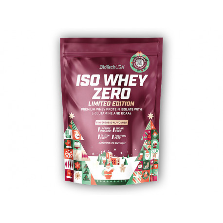 Iso Whey Zero Limited Xmass Edition 500g - mézeskalács