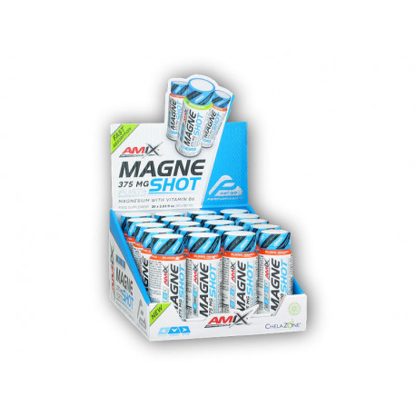 20x Magne Shot Forte 375mg 60ml - mangó